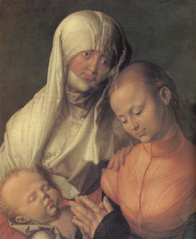 Albrecht Durer Anne with the virgin and the infant Christ